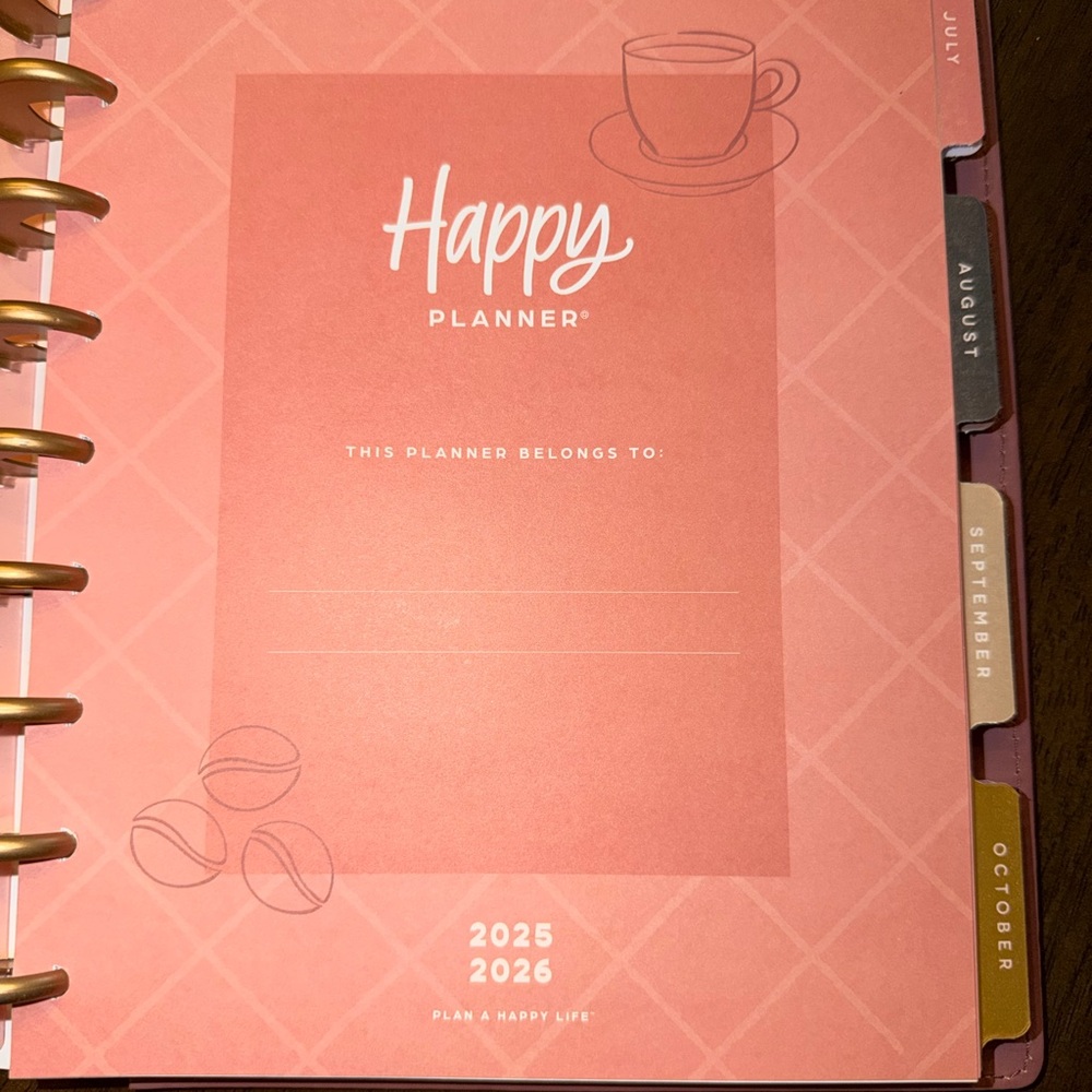 Happy Planner Classic size planner - Picture 5 of 8